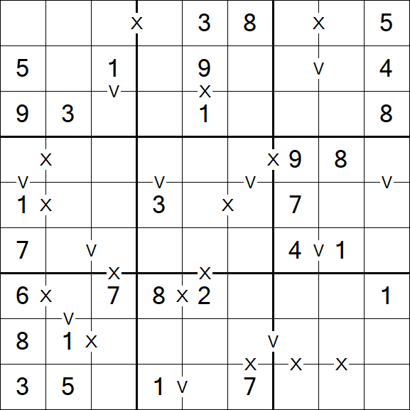 Sudoku XV - Einfach
