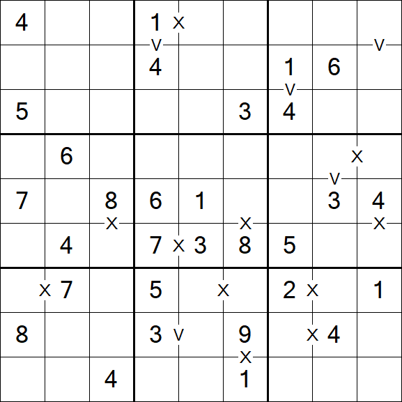 Sudoku XV - Einfach