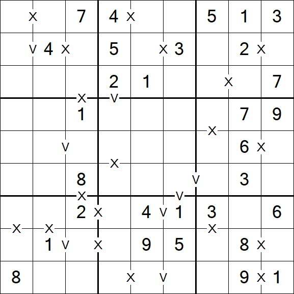 Sudoku XV - Easy