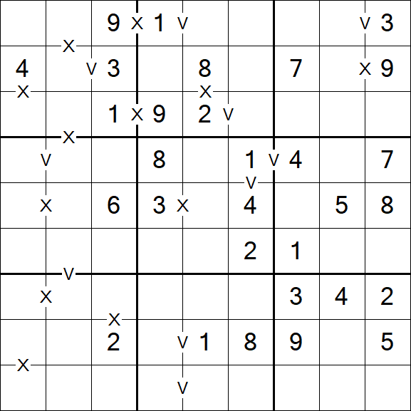Sudoku XV - Easy