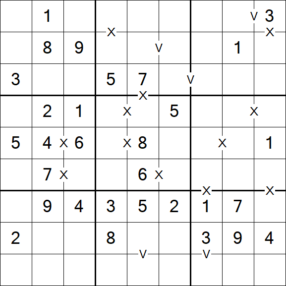 Sudoku XV - Easy