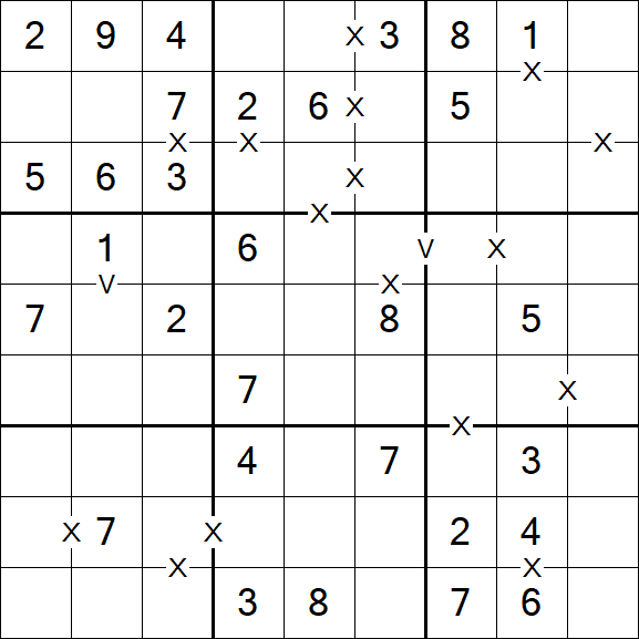 Sudoku XV - Easy
