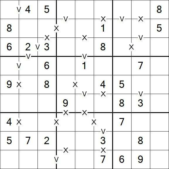 Sudoku XV - Einfach