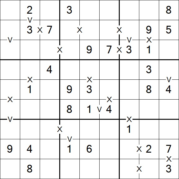 Sudoku XV - Einfach
