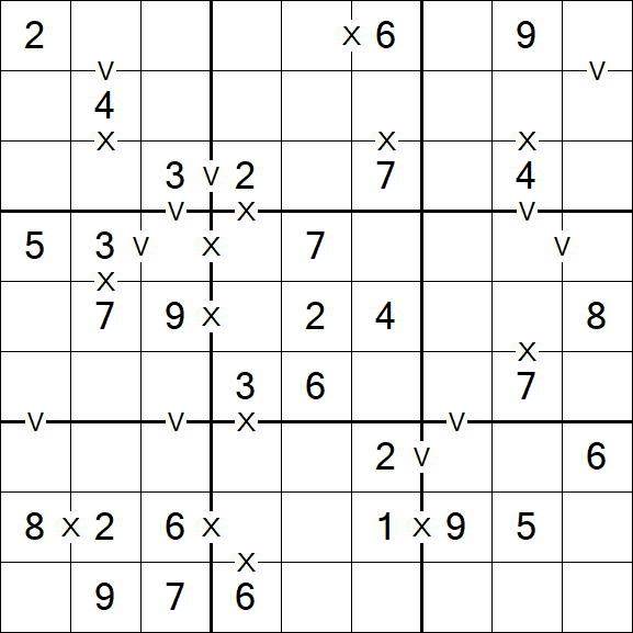 Sudoku XV - Einfach