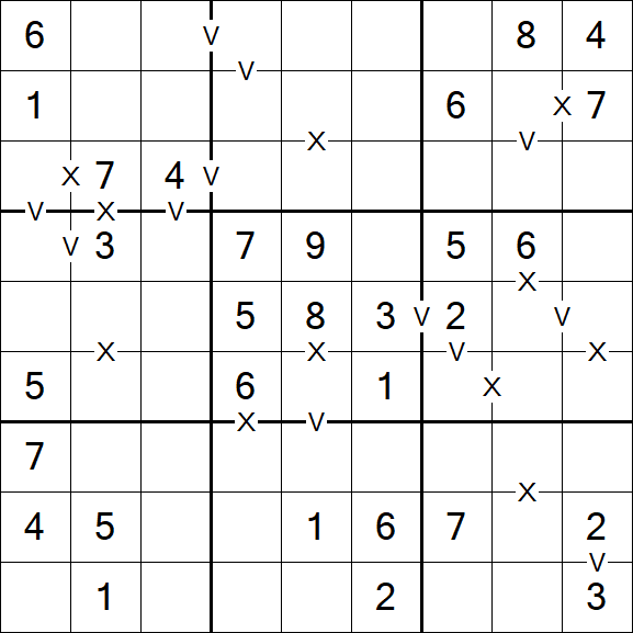 Sudoku XV - Einfach