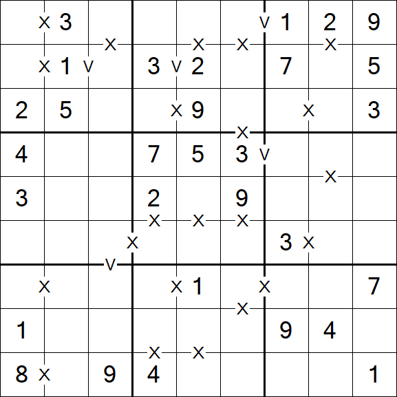 Sudoku XV - Einfach
