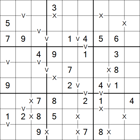 Sudoku XV - Einfach