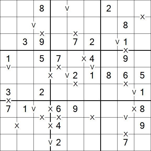 Sudoku XV - Einfach