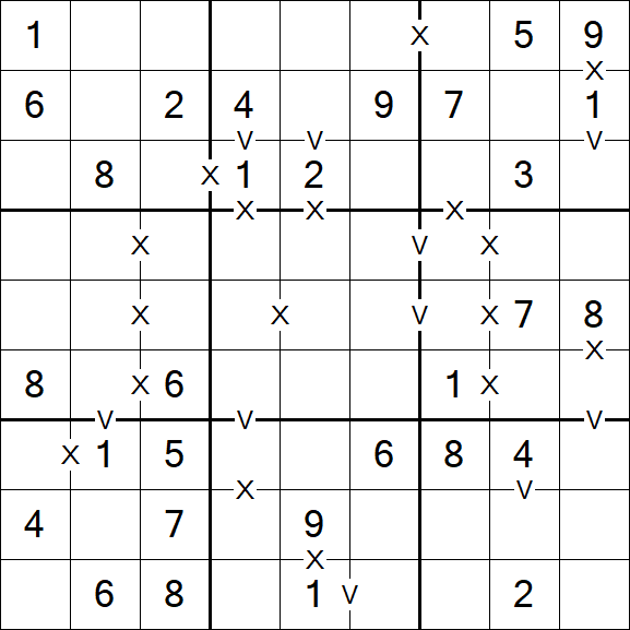 Sudoku XV - Einfach