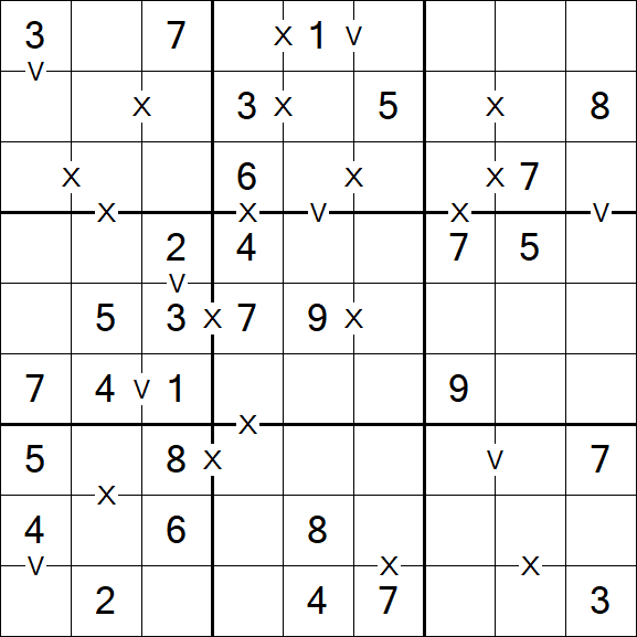 Sudoku XV - Einfach