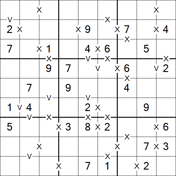 Sudoku XV - Einfach