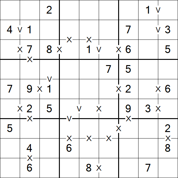 Sudoku XV - Einfach