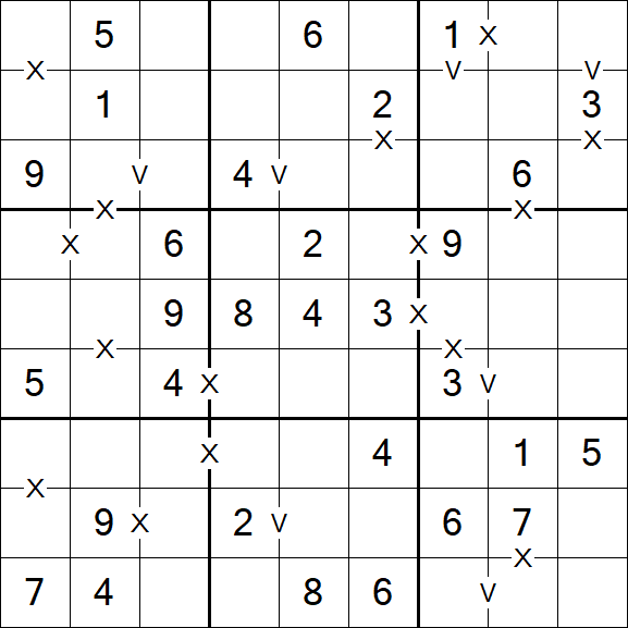 Sudoku XV - Easy