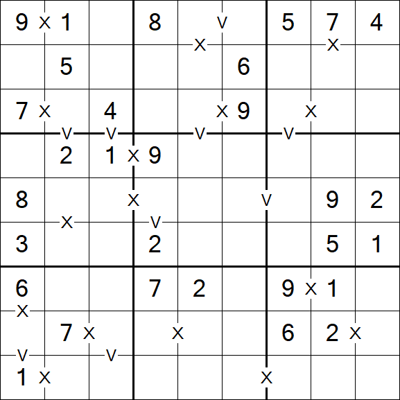 Sudoku XV - Easy