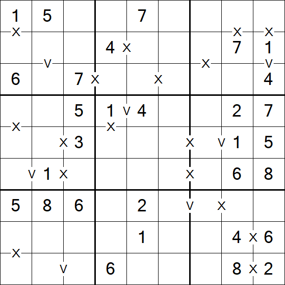 Sudoku XV - Easy