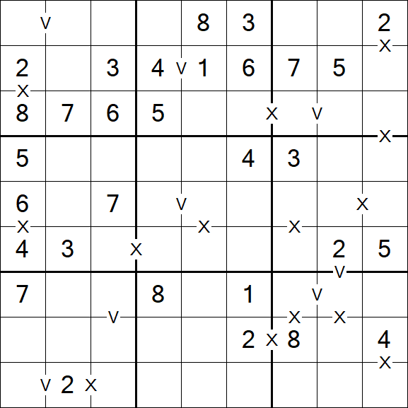 Sudoku XV - Easy