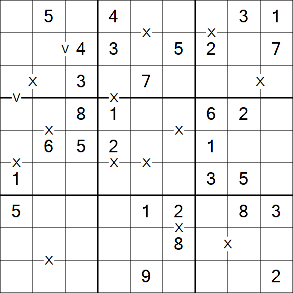Sudoku XV - Easy