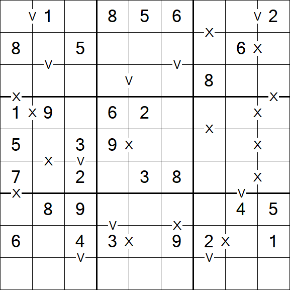 Sudoku XV - Easy
