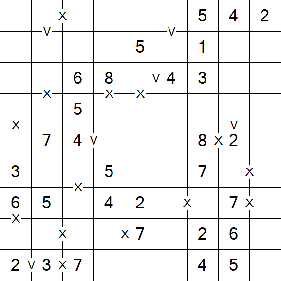 Sudoku XV - Einfach