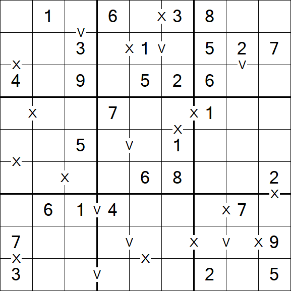 Sudoku XV - Easy