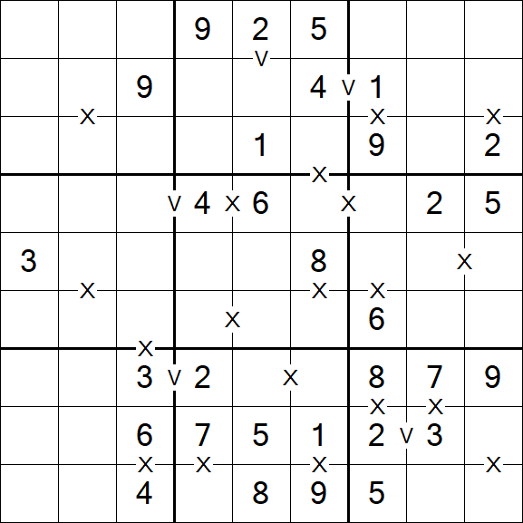 Sudoku XV - Easy