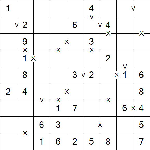 Sudoku XV - Simple