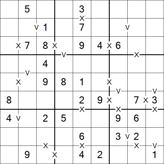 Sudoku XV - Easy