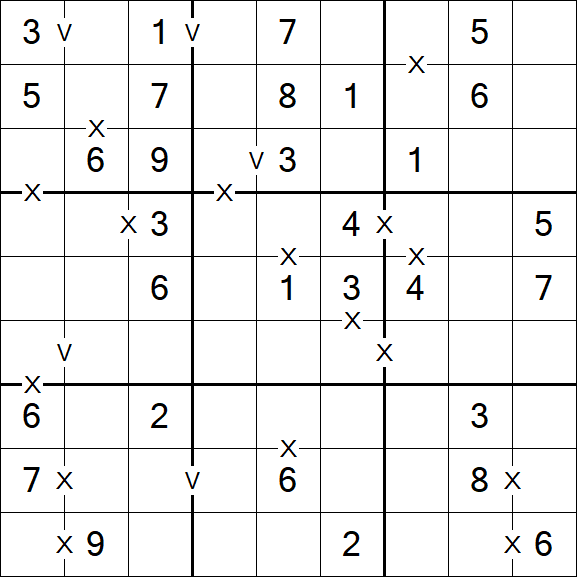 Sudoku XV - Easy