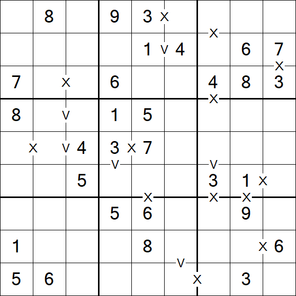 Sudoku XV - Easy