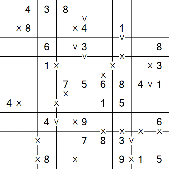 Sudoku XV - Einfach