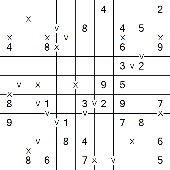 Sudoku XV - Einfach