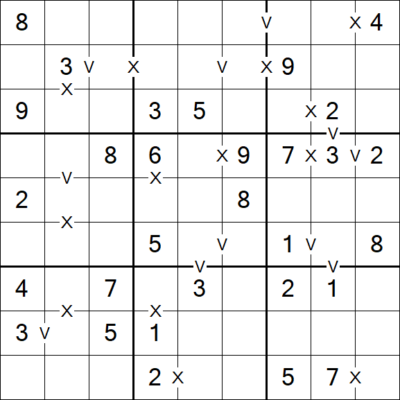 Sudoku XV - Einfach