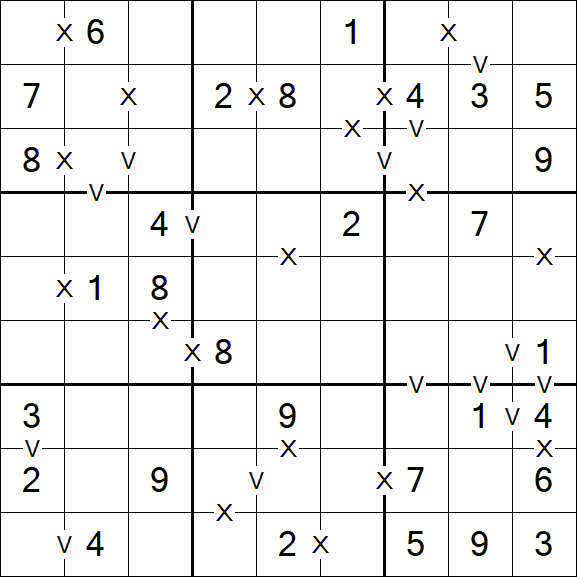 Sudoku XV - Einfach