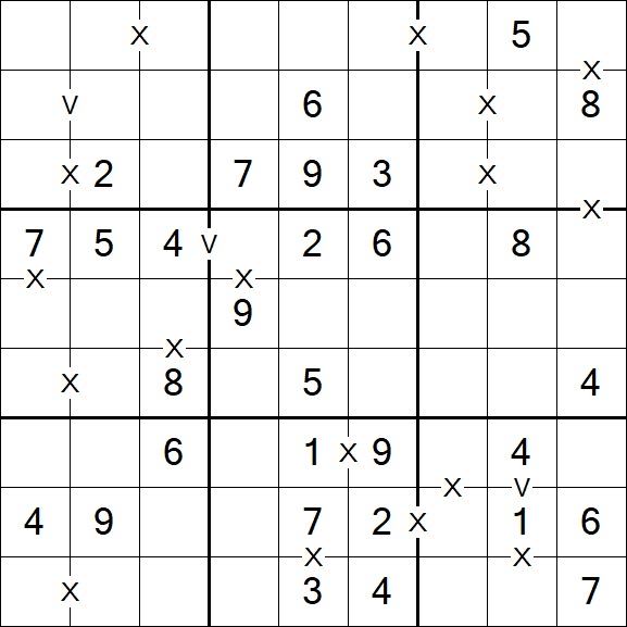 Sudoku XV - Einfach