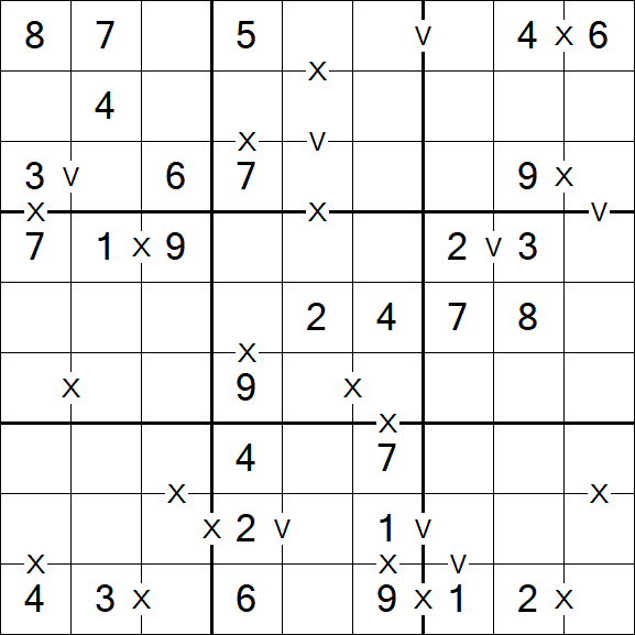 Sudoku XV - Einfach