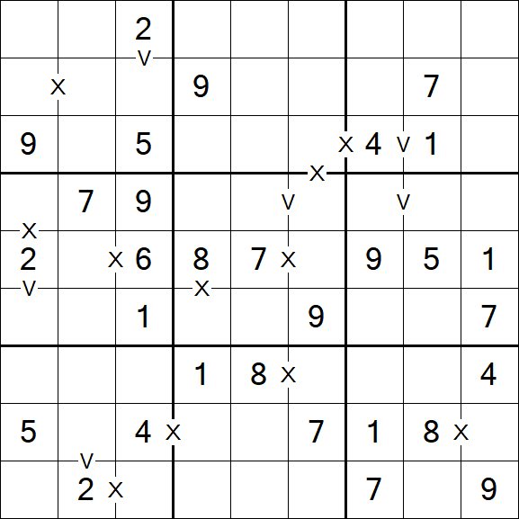 Sudoku XV - Einfach
