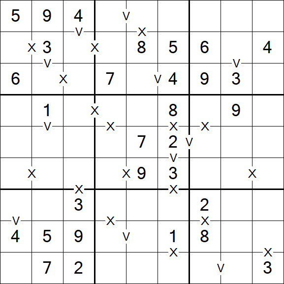 Sudoku XV - Einfach