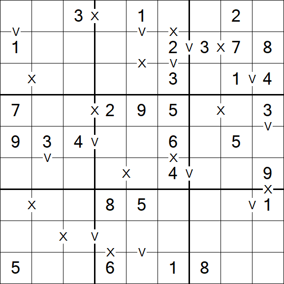 Sudoku XV - Einfach
