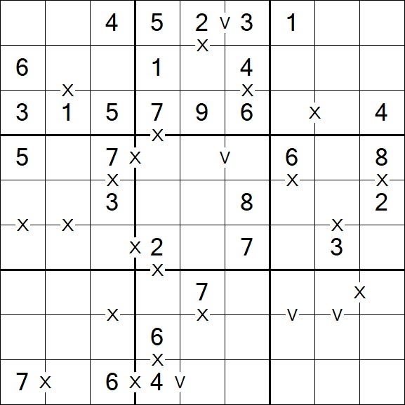 Sudoku XV - Einfach