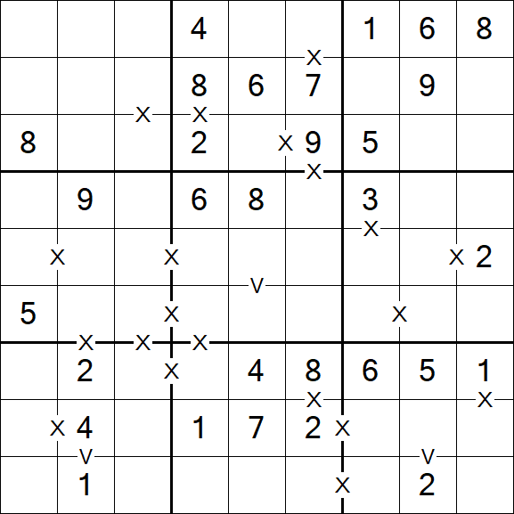 Sudoku XV - Einfach