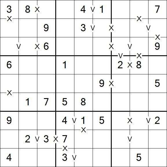 Sudoku XV - Einfach