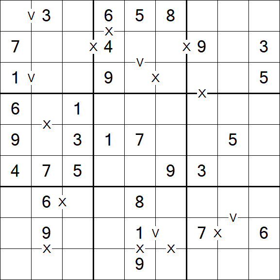 Sudoku XV - Einfach