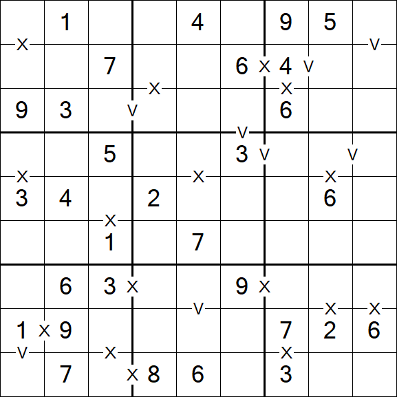 Sudoku XV - Einfach