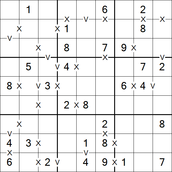 Sudoku XV - Einfach