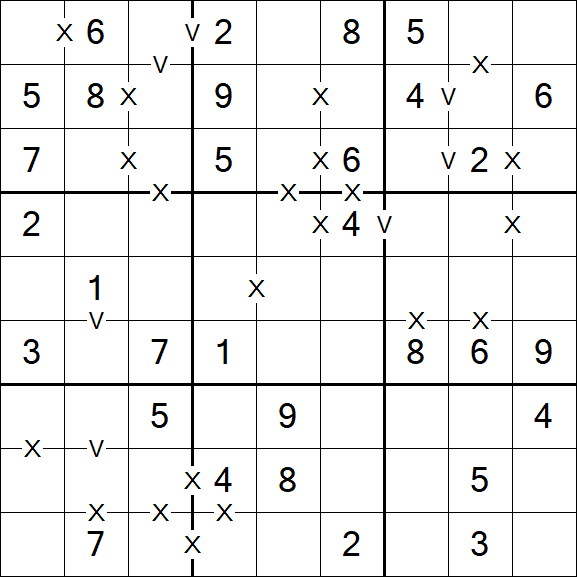 Sudoku XV - Einfach