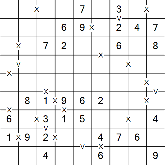Sudoku XV - Einfach