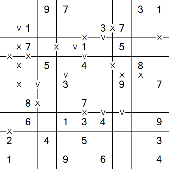 Sudoku XV - Einfach