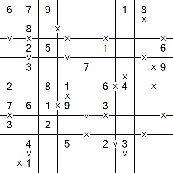 Sudoku XV - Einfach