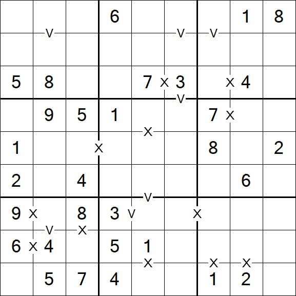 Sudoku XV - Einfach